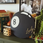 Lucky Eight Ball – Décoration murale moderne et originale