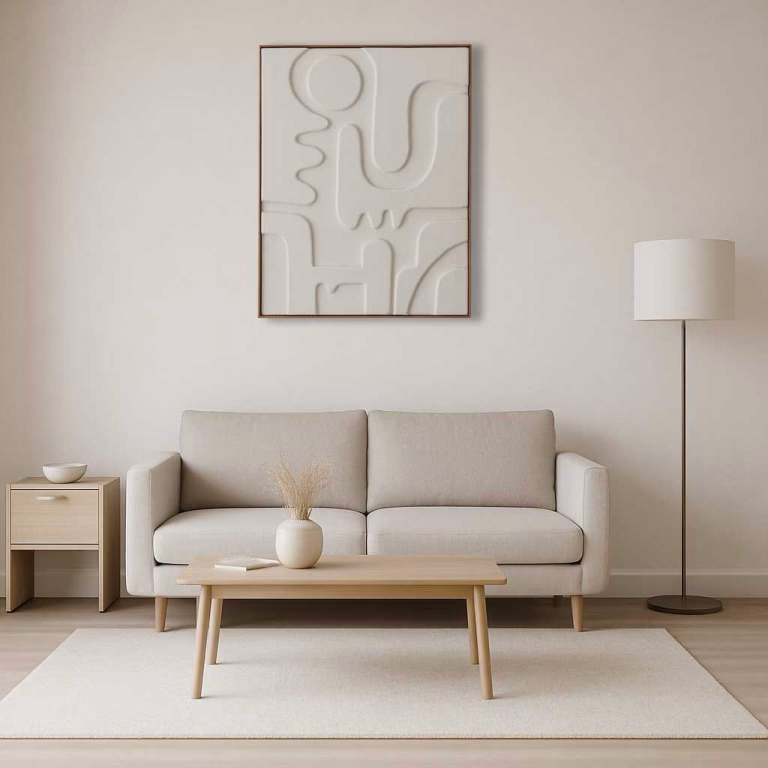 Tableau décoratif en bois 3D
