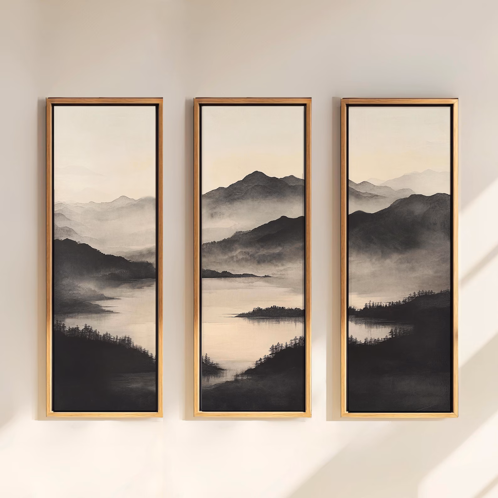 Tableaux décoratifs Japandi modernes