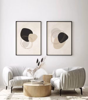 Tableaux décoratifs minimalistes
