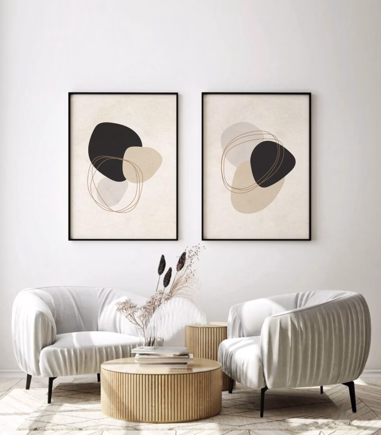 Tableaux décoratifs minimalistes
