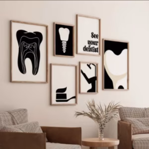 Tableaux decoratif cabinet dentaire
