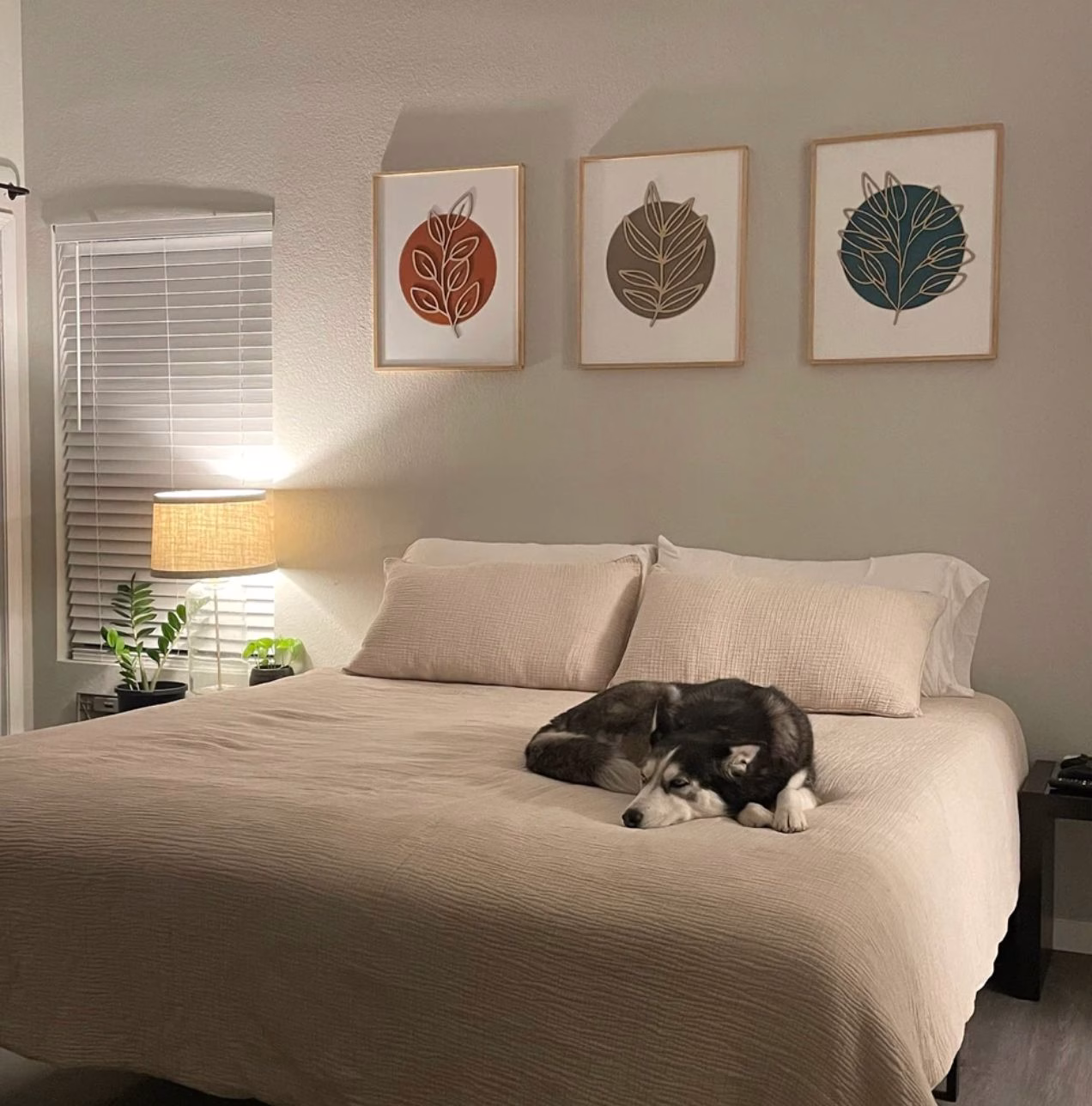 Ensemble de tableaux naturels en bois 3D