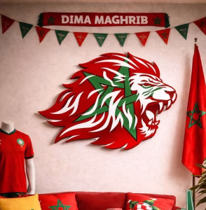 Décoration Lion de l’Atlas