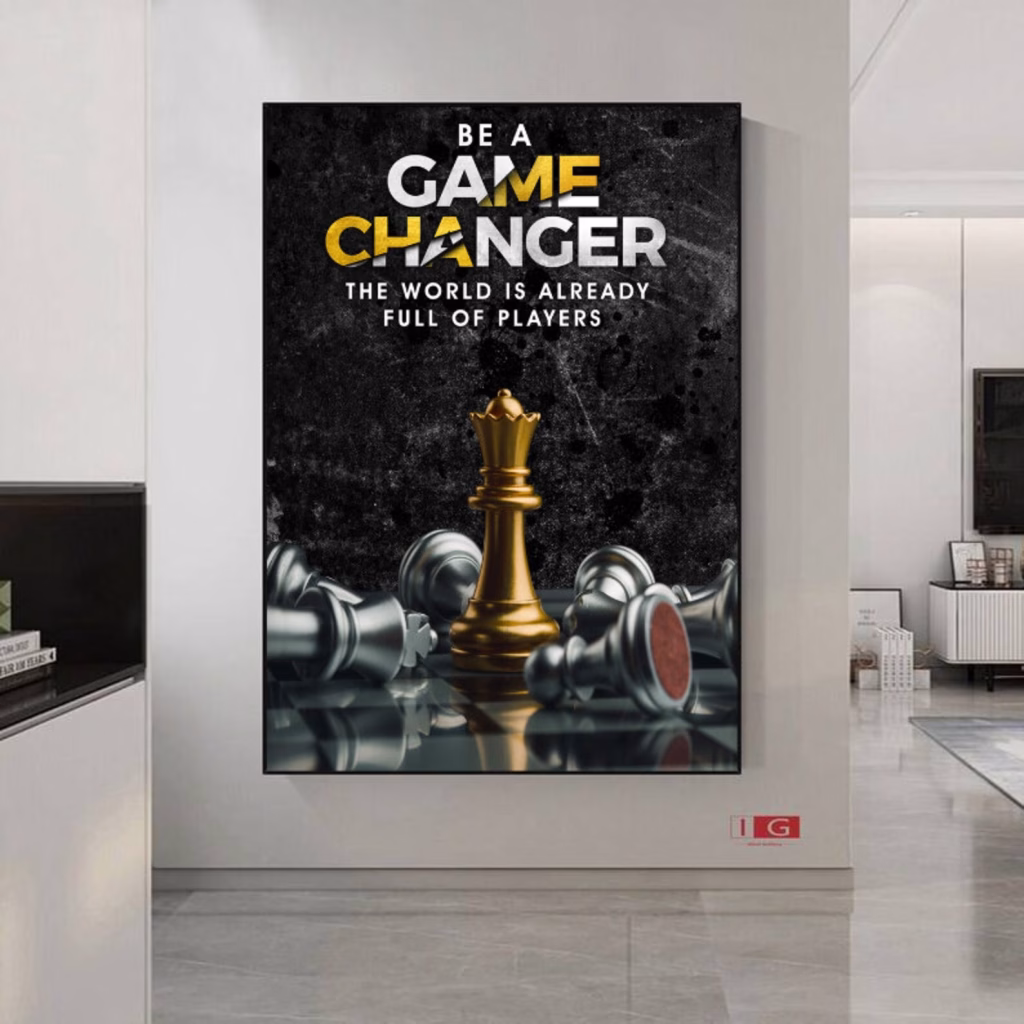 Décoration gaming murale en bois