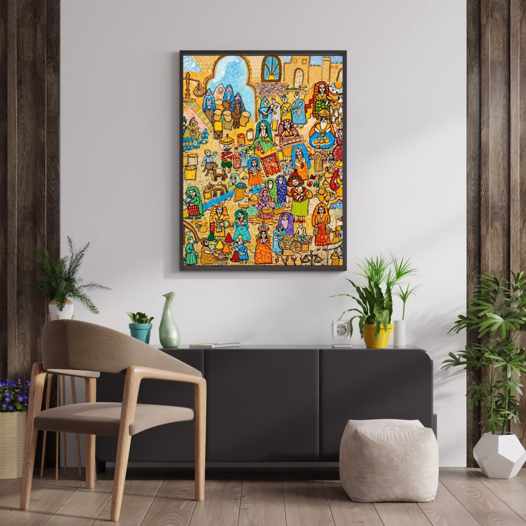 Tableau décoratif marocain