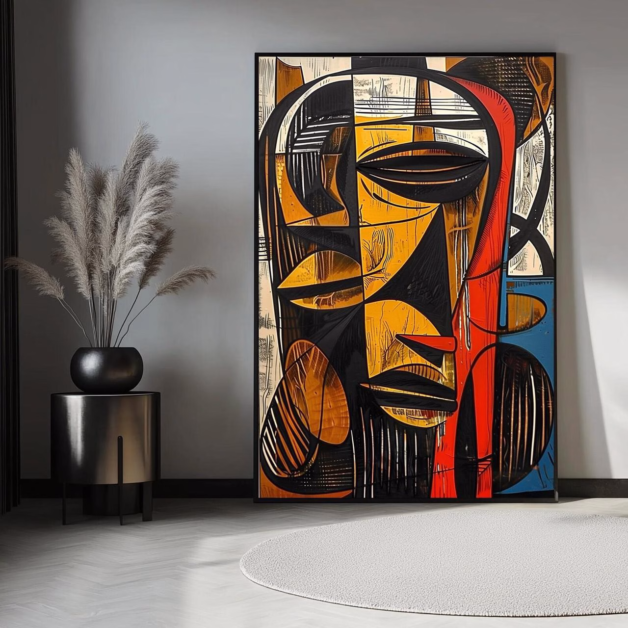 Tableau décoratif africain
