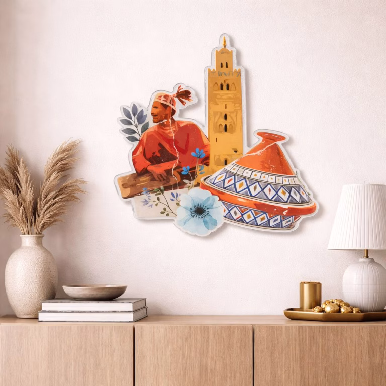 Décoration murale culture marocaine