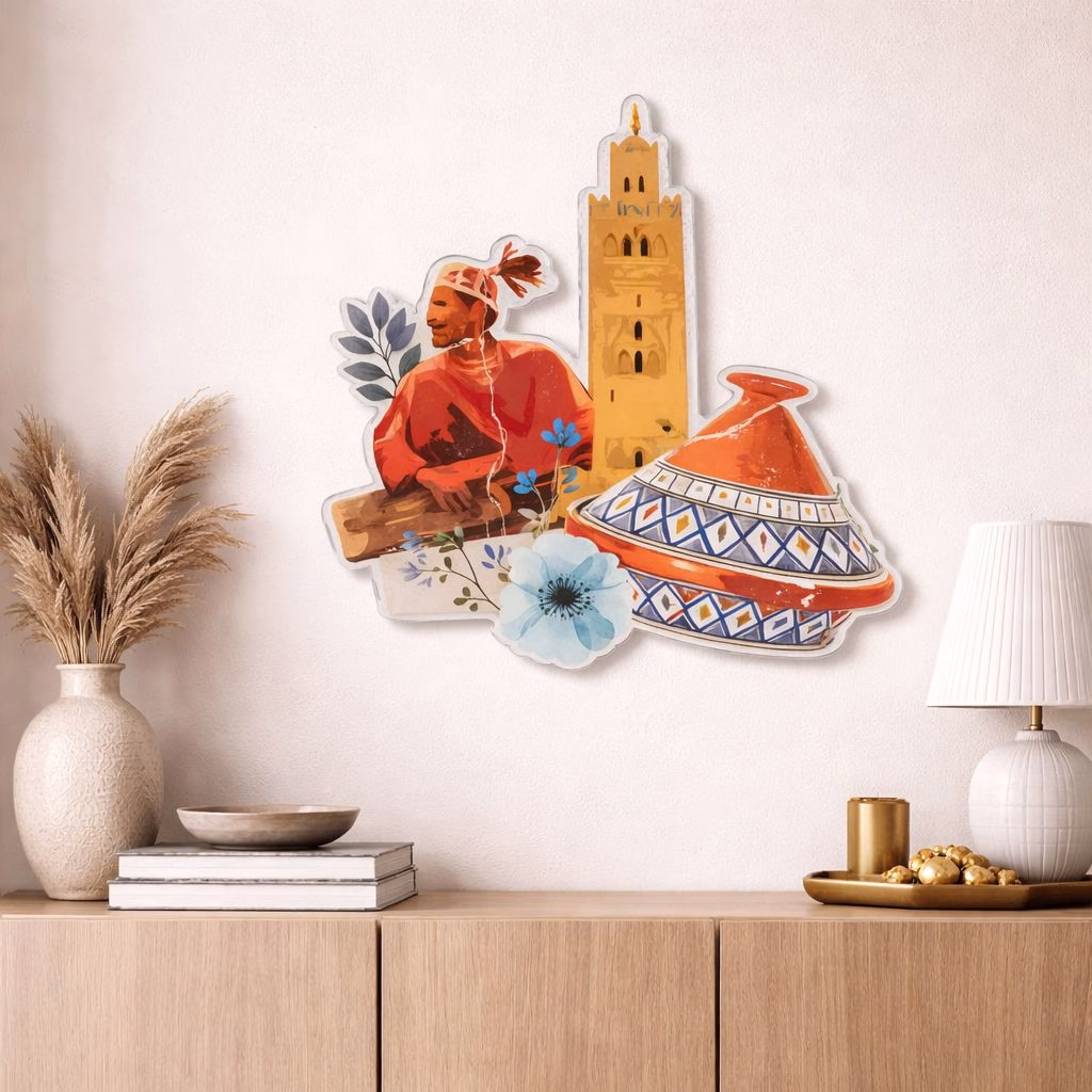Décoration murale culture marocaine