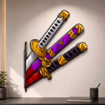Décoration Murale Zoro – 3 Katanas