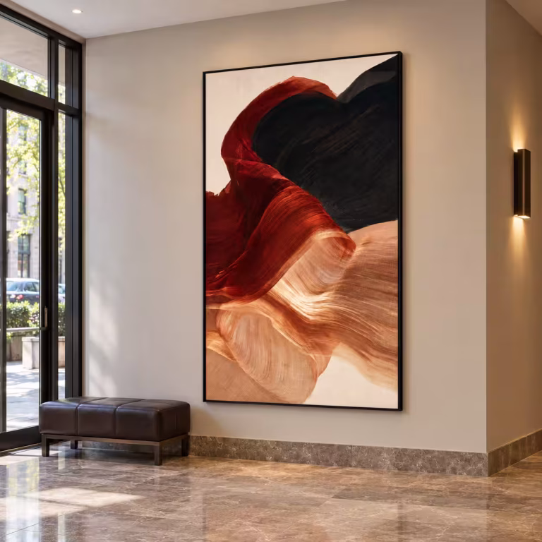 art abstrait impression sur toile