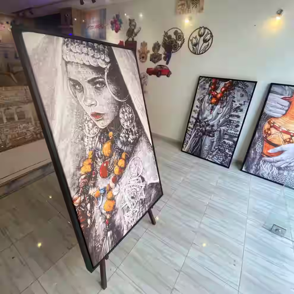 tableaux decoratifs berberes